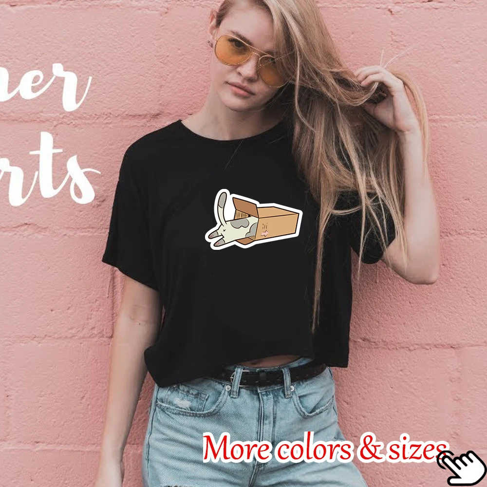 

Женская футболка в полоску, с коротким рукавом и круглым вырезом