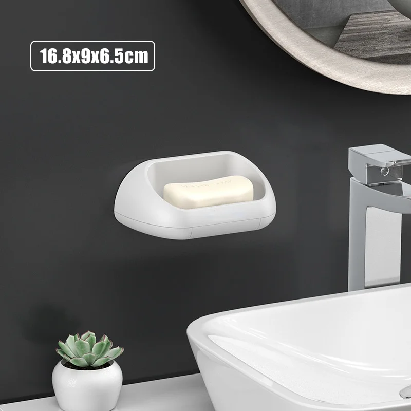 

Стеллаж для хранения шампуня, косметики, ванной комнаты без перфорации