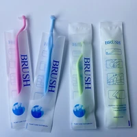 1pcs clean orthodontic braces non toxic adult orthodontic toothbrushes dental tooth brush set u a trim soft toothbrush