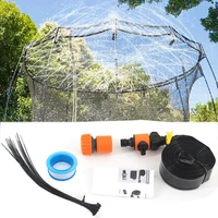 outdoor trampoline sprinkler for kid and adult fun summer cooling accessories for water play entertainment game in yard garden