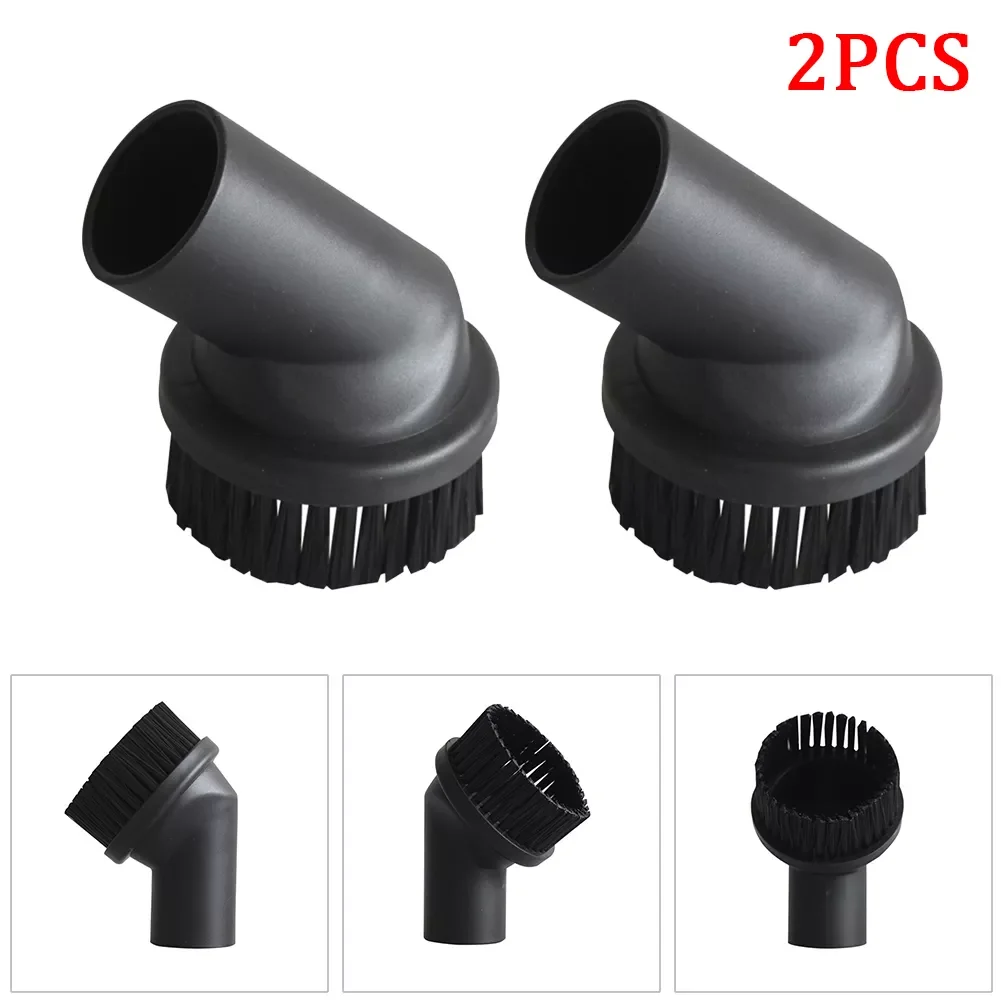 

2pcFor Miele For Nilfisk 35mm Compatible Vacuum Cleaner Dusting Tool Round Brush Highly Matched With Original Equipment
