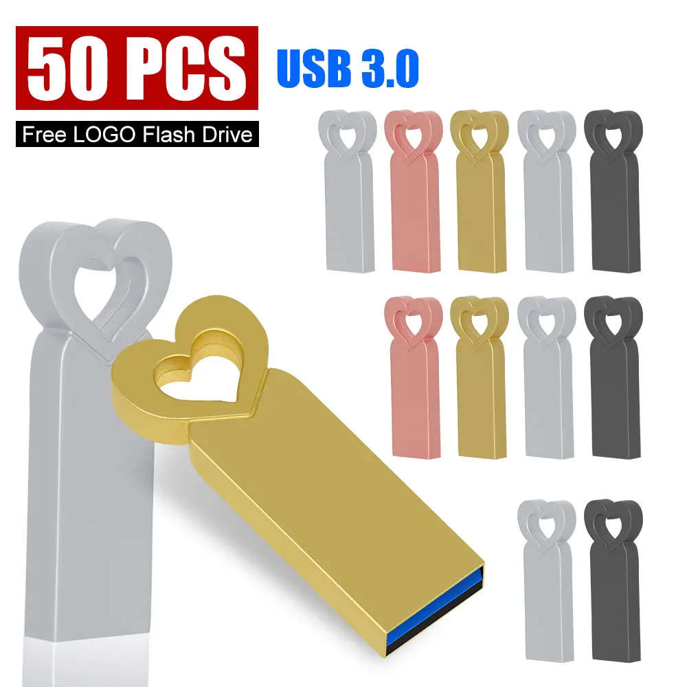 

Флеш-накопитель USB 128, 3,0 ГБ, 64 ГБ, 32 ГБ, 16 ГБ, 50 шт./партия