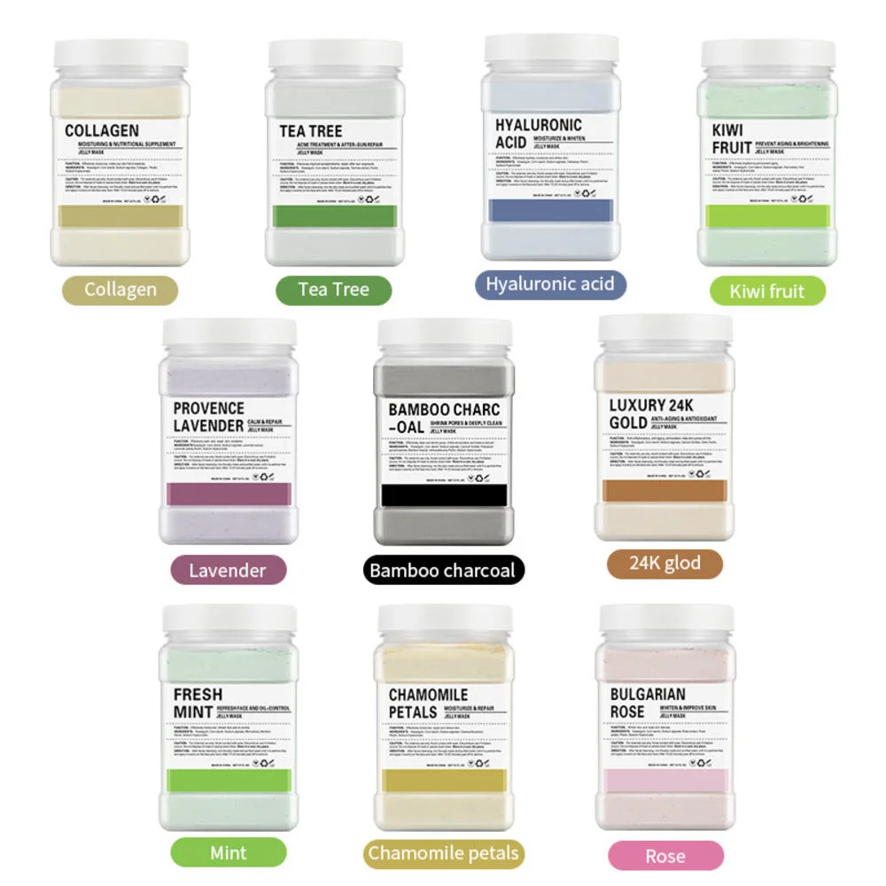 Профессиональная мягкая гидро маска-желе для салона красоты спа порошок ухода за