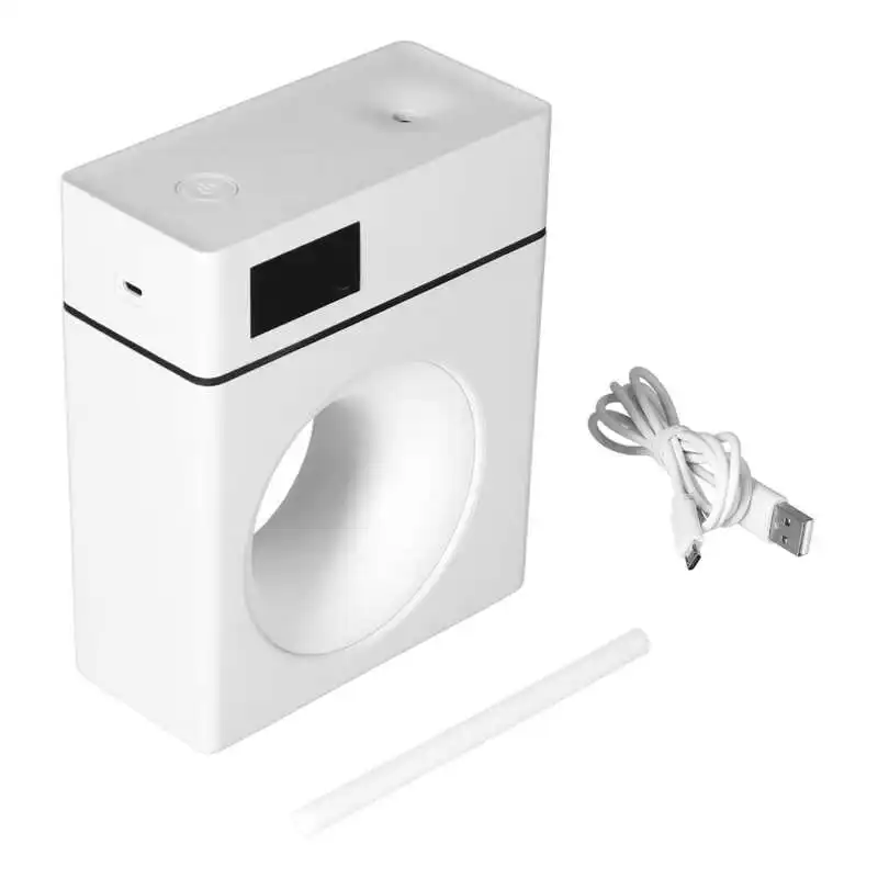 

Air Humidifier 500mL Water Tank Mist Humidifier Low Decibel with USB Cable for Bedroom for Living Room for Indoor