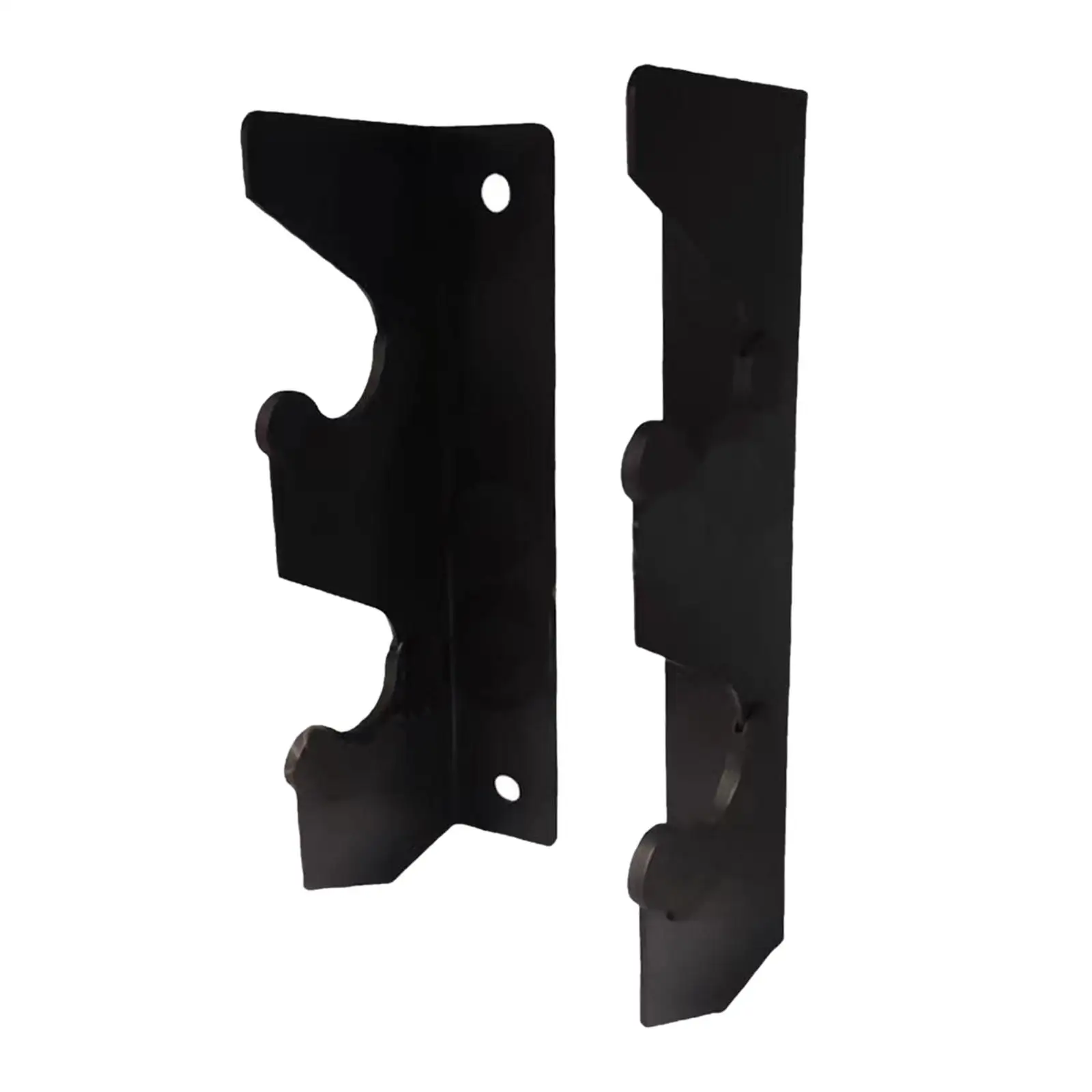 

Wall Mounted Barbell Rack Organizer Bracket Hanging Barbell Storage