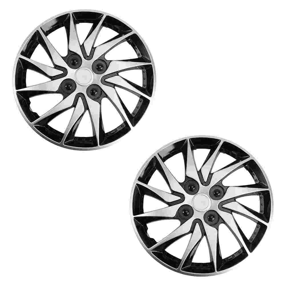 

2 Pcs Emblem Cover Accessories Car Acessories Auto Rim Refit Covers Wheel Rim Cover Car Wheel Cover Kit Car Bling Accessories