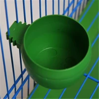 3 pieces of bird feeding supplies water bowl food bowl food trough birds parrot rice cup bird cage feeding accessories
