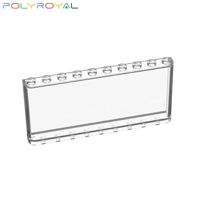 

Building Blocks Technicalal parts Glass wall panel accessories 1X10X4 1 PCS MOC Compatible With brands toys for children 65735