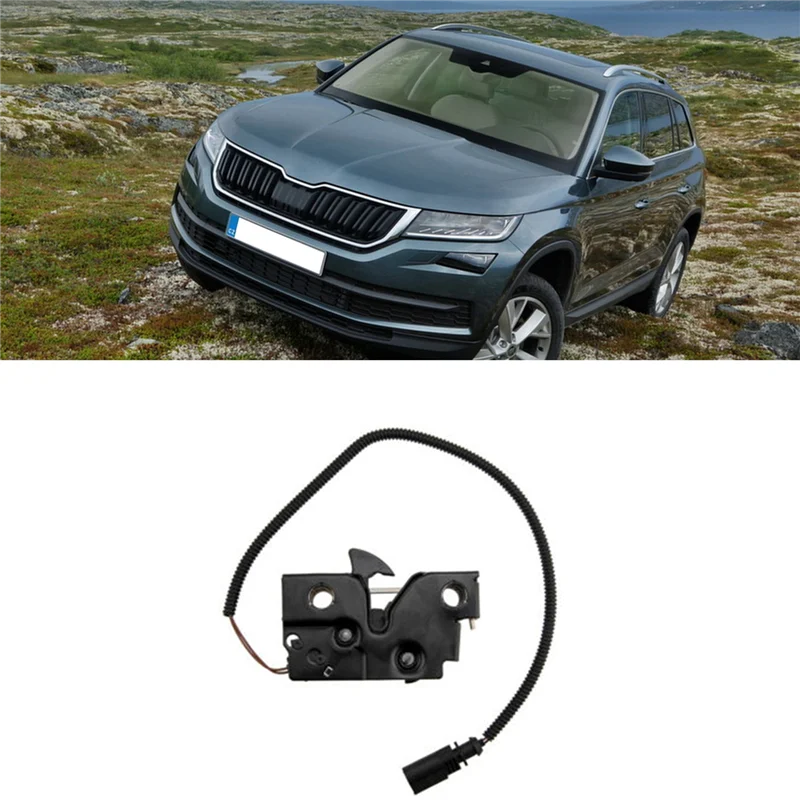 5E0823509 5F0823509C Hood Lock Under Automotive for Volkswagen Teramont Golf Skoda Minra