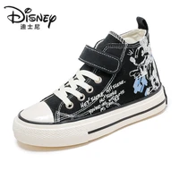 disney spring 2022 new cute cartoon mickey all match canvas shoes simple non slip wear resistant childrens shoes