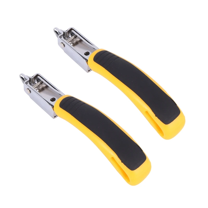 AT14 2X Multi Tool Nail Staple Gun Furniture Stapler For Wood Door Upholstery Framing Rivet Gun Kit Nailers Removing Tool