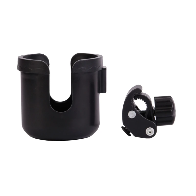 

Stroller Cup Holder Universal Bottle Stroller Storage Rack with Silicone Non-slip Gasket for Baby Cart New Parents