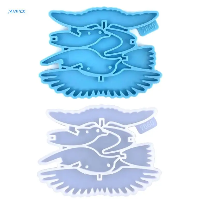 

Полустереоскопические украшения для стен с колибри, форма «сделай сам» с клеем, настенная подвеска, настольное украшение, силиконовая форм...