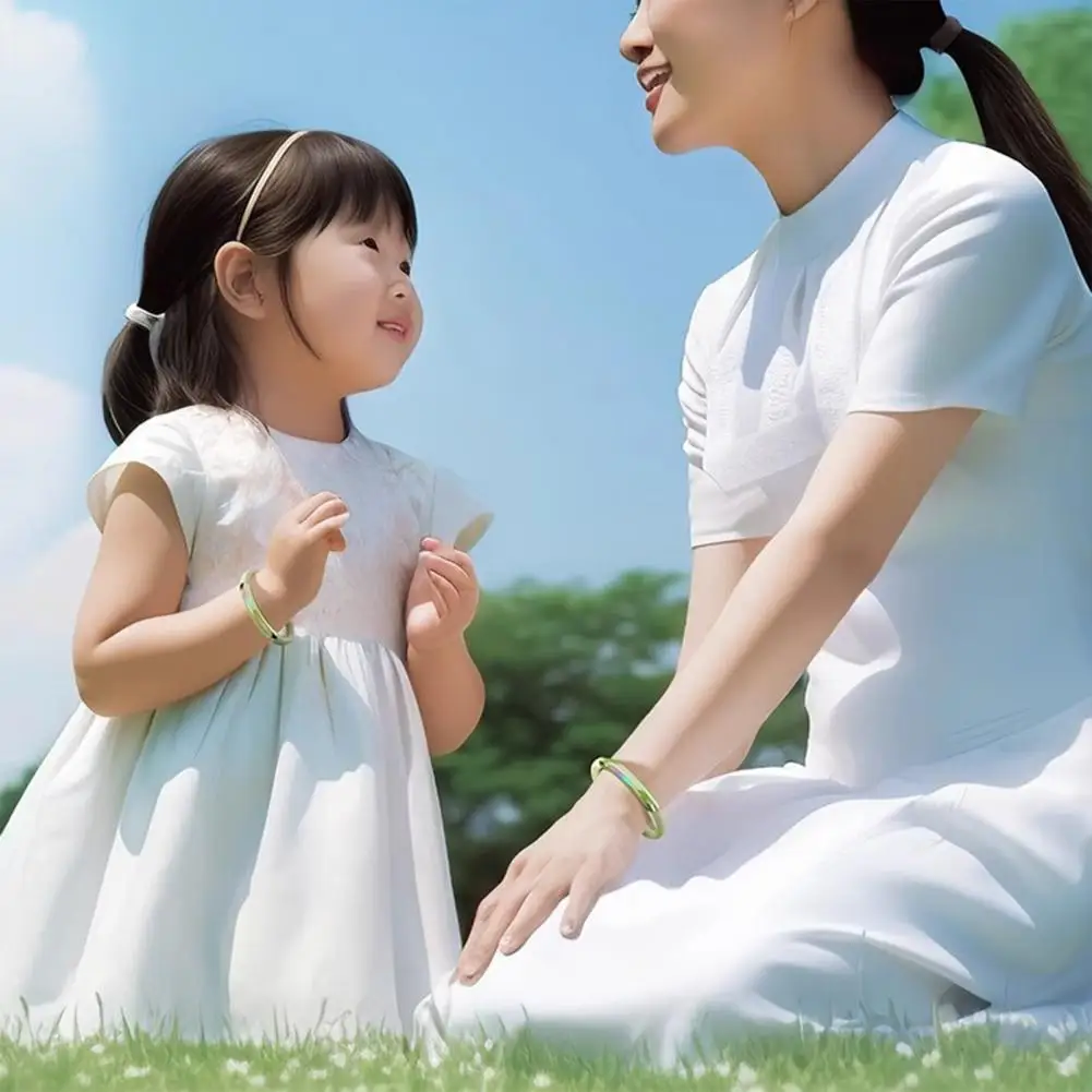 Силиконовый браслет от комаров бездельные силиконовые браслеты легкие для