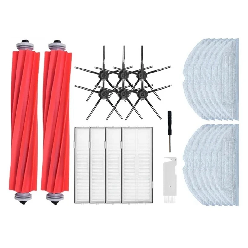 

For Roborock S7 / S7 Maxv Ultra Accessories Robot Vacuum Cleaner Main Side Brush Mop Cloth HEPA Filter Accessories