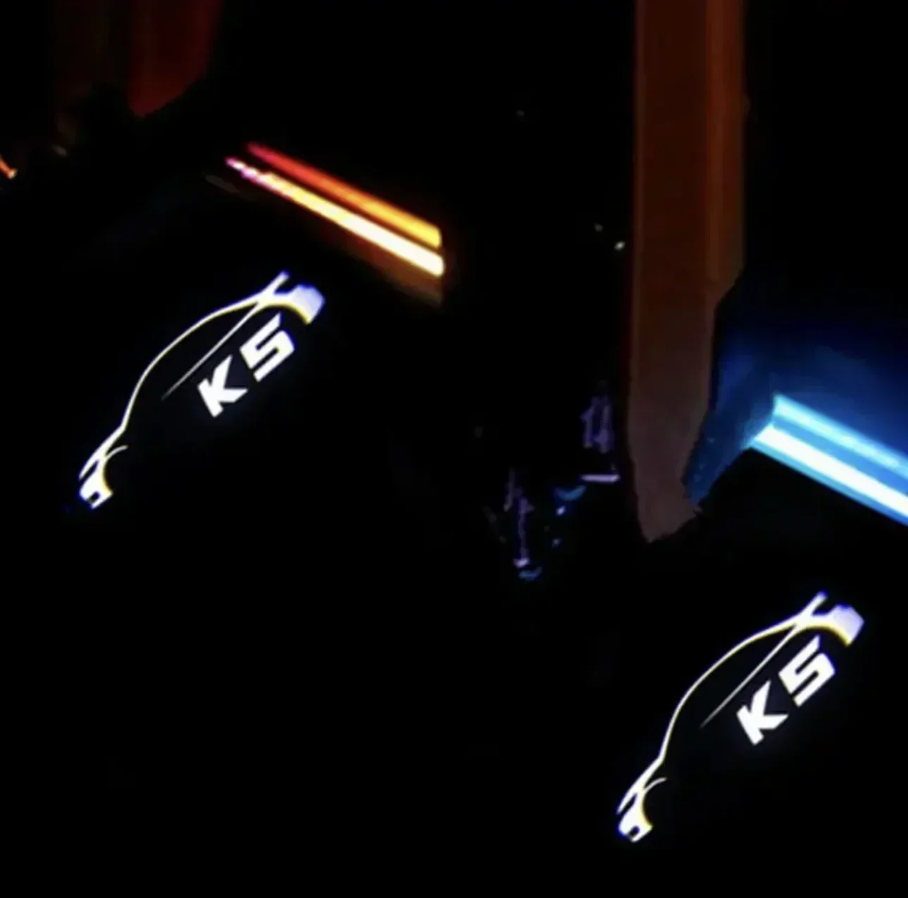 

Дверь автомобиля с логотипом, HD лазерные лампы для проектора для KIA K5 First Gen 2011-2013 2014 2015 2016, аксессуары для теней