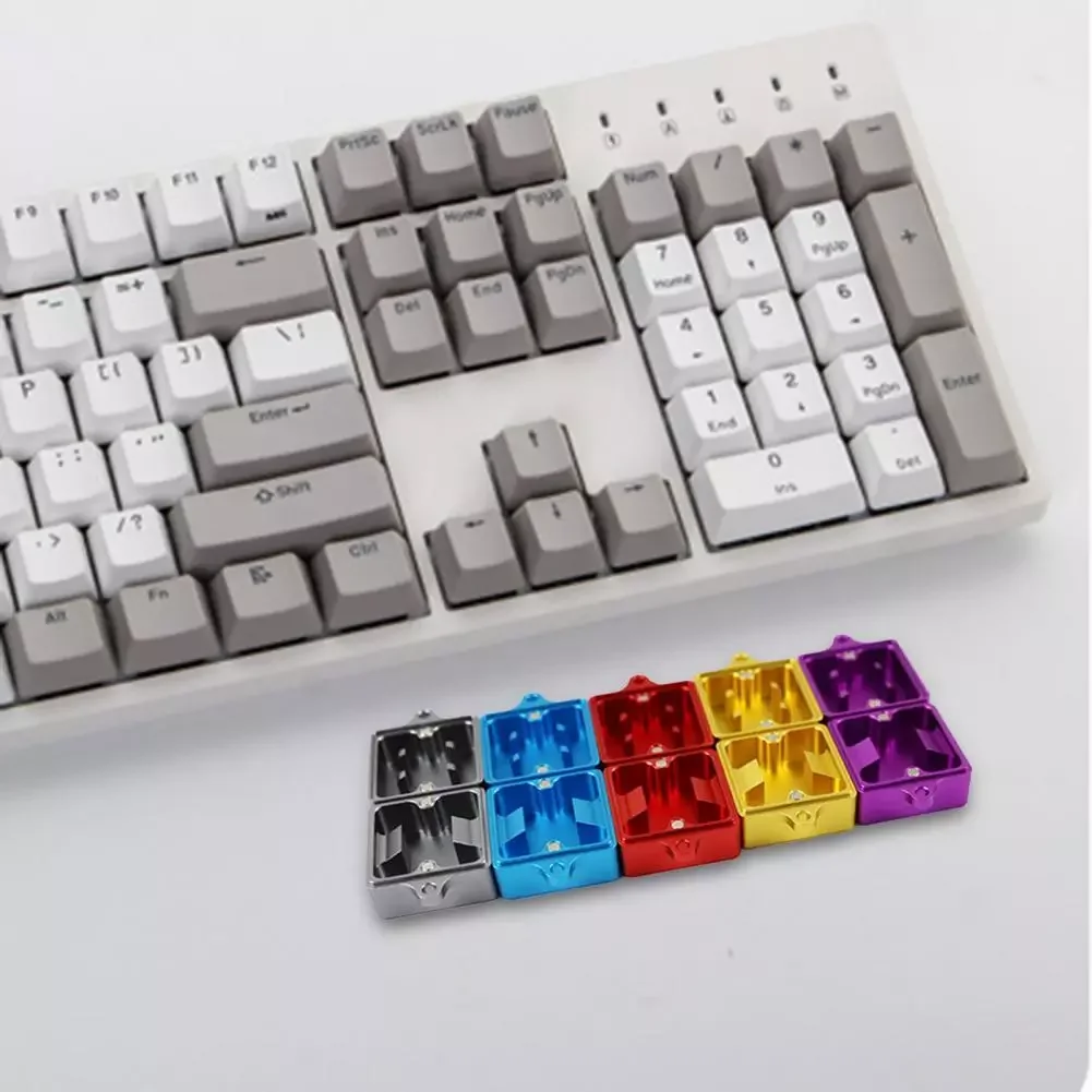 

Key Cap Switch Opener Multifunctional Profesional Aluminum Alloy Cherry MX Key Cap Switch Tester for Gateron Switch