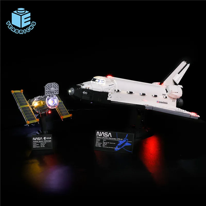 

YB Compatible with LEGO 10283 NASA Space Shuttle Discovery City Building Block Accessories Lighting Without Building Blocks
