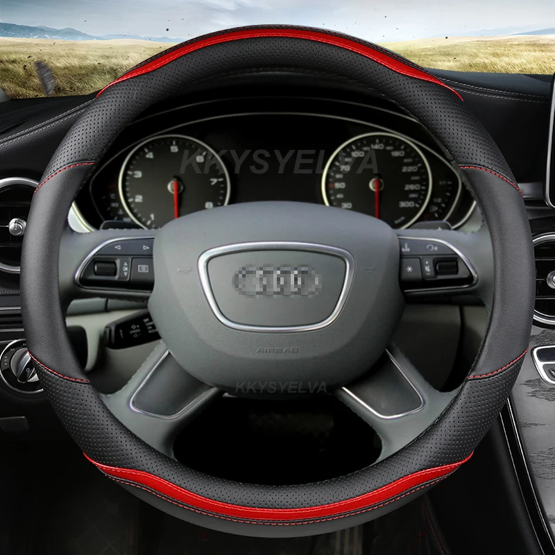 

Из искусственной кожи для Audi A3 A4 B7 B8 2013-2018 A6 C6 2005-2018 Q3 2012-2018 Q5 Q7 2013-2018, автомобильные аксессуары