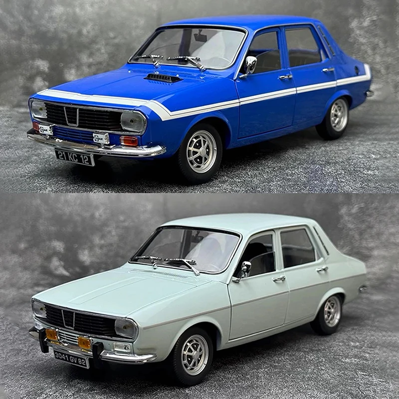 Фото NOREV 1:18 для 12, модель автомобиля из сплава Gordini TS, сине-белая пара №1