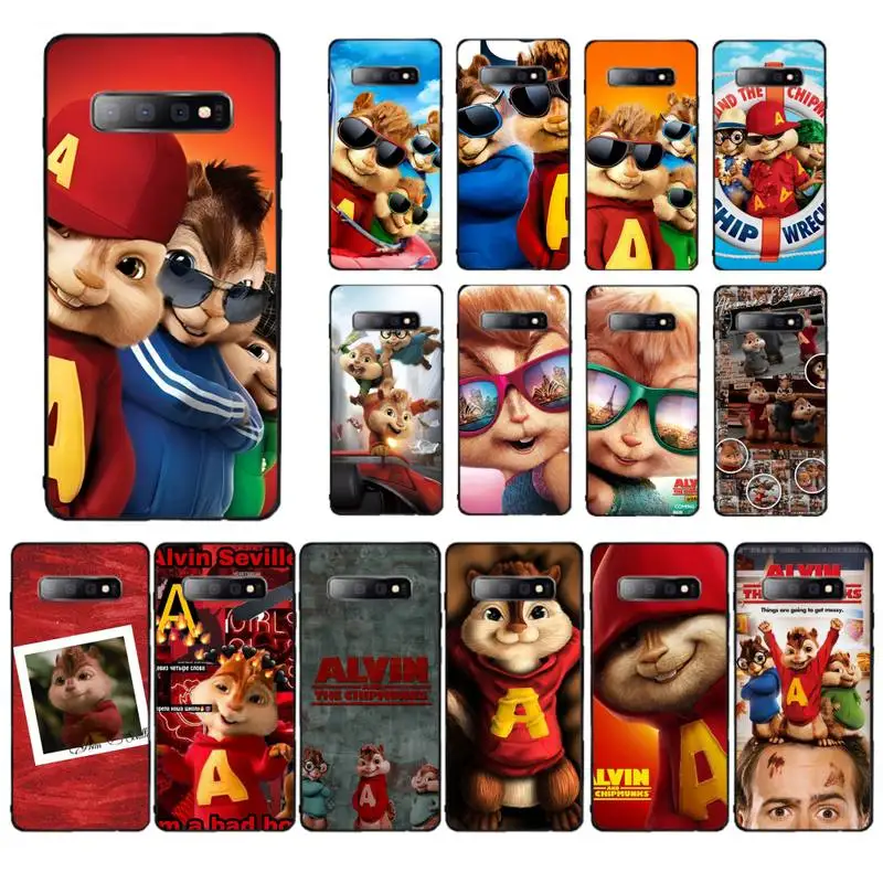 

Disney Alvin and the Chipmunks Phone Case for Samsung S10 21 20 9 8 plus lite S20 UlTRA 7edge