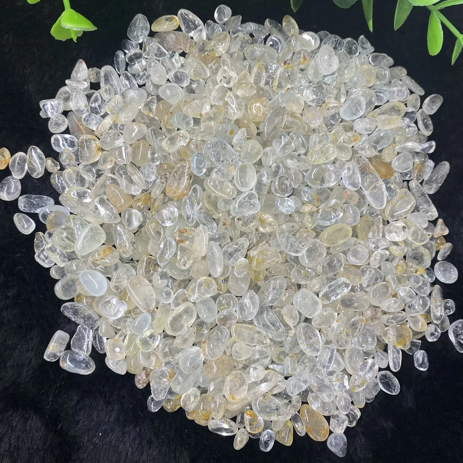 7-9mm 500g Natural Topaz Polished Quartz Crystal Gravel Healing Energy Mineral Specimen Collection Garden Home Decor images - 6