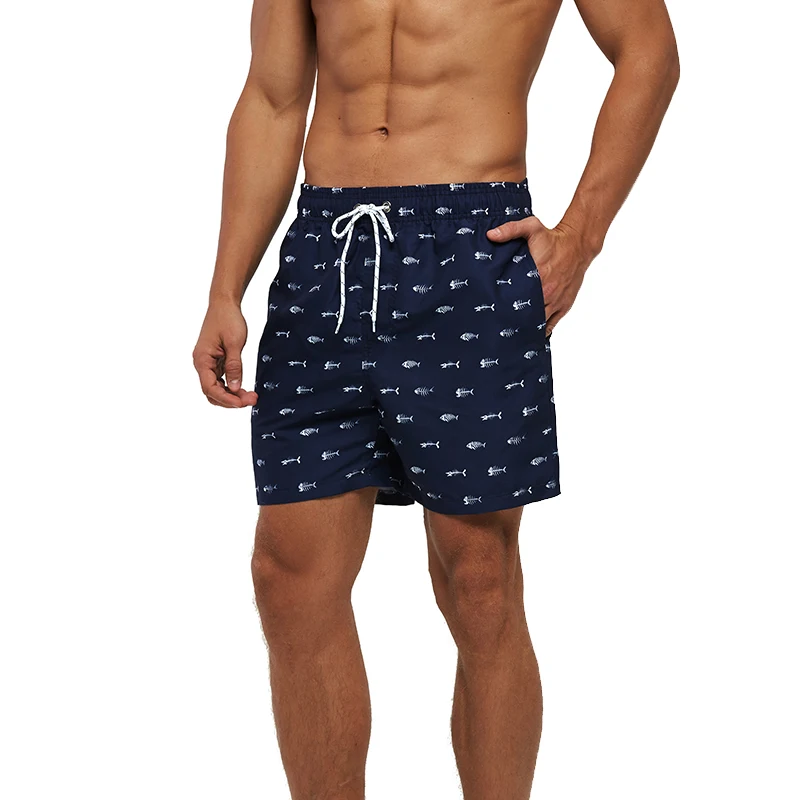 

Summer Men's Swimming Trunks Beach Surf Shorts Beach Pants Quick-Drying Fitness Sports Pants Elastic Belt Mesh Shorts party