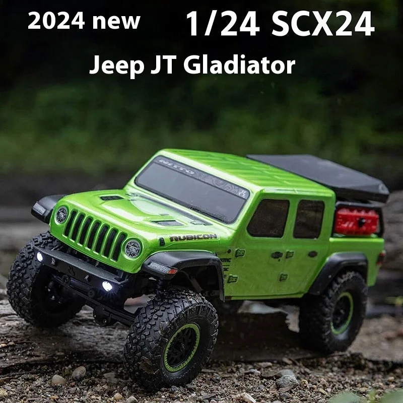 Axial SCX24 1:24 JT Gladiator RTR полноразмерная имитация четырехколесного привода пульт