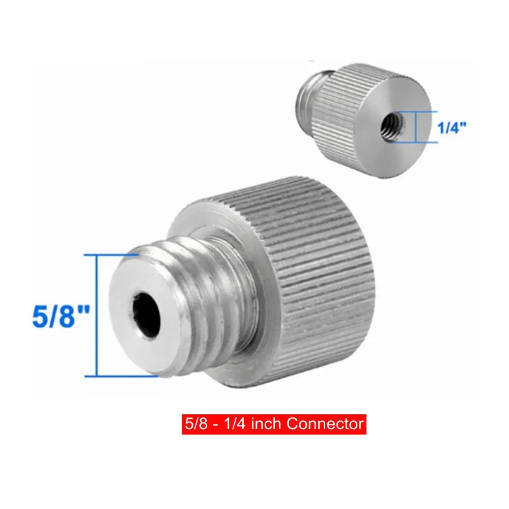 Kaitian Лазерный уровень Конверсионный разъем для штатива от 5/8 дюймов до 1/4 дюйма Алюминиевый многофункциональный кронштейн 5 линий 12 линий Лазерный уровень