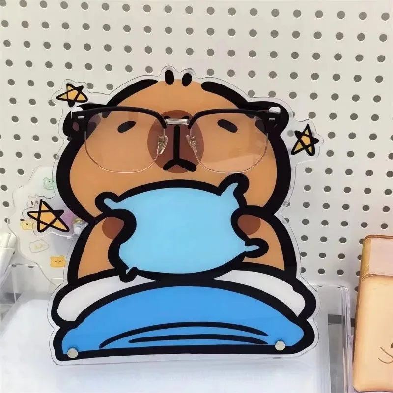 Kawaii акриловая полка для очков, портативная подставка для наушников, аниме, заколка для волос, держатель для хранения макияжа, настольная скульптура, органайзер для спальни (art.: 3920cfd113fbe) - 3920cfd113fbe
