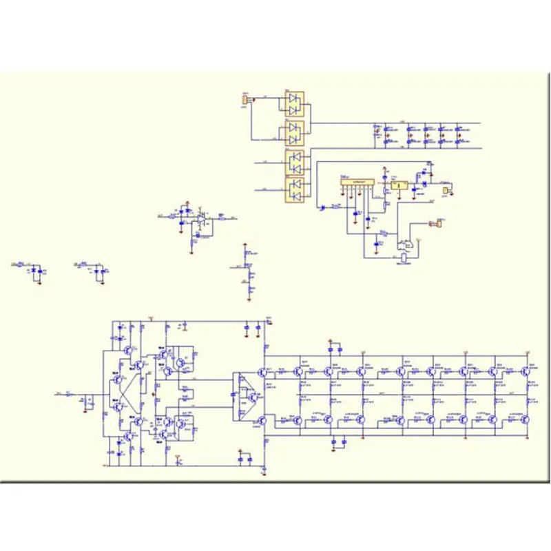 1 пара параллельный стерео усилитель мощности 8 дюймов |