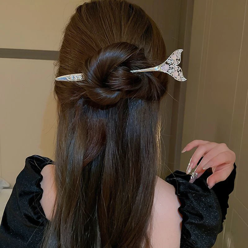 Винтажная заколка для волос с кисточкой-бабочкой женщин и девочек новые