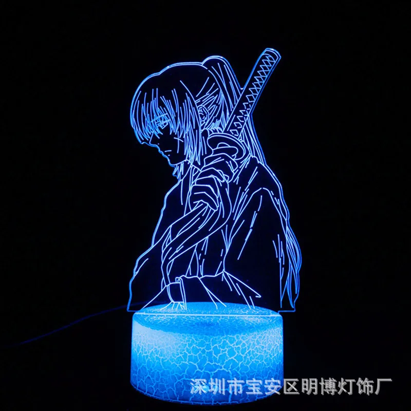 

Cartoon Led Lights Anime Leds Light for Bedroom 3D Night Light Lamps Funny Figure Touch Remote Decoration Acrylic Stereoscopic