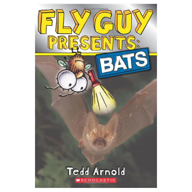 

【Pre- For】FLY GUY PRESENTS #6: BATS Fly Guy#6：Bat English Children's Book