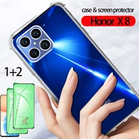 tfy lx1 case for honor x8 ceramic screen protector case for honor x8 cover on honor x8 anti shock xonor x8 honor x8 case