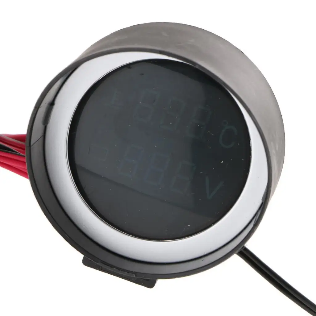 

2xDC 12V/24V Car LCD Digital meter Water Temp Meter W/ Sensor 21mm