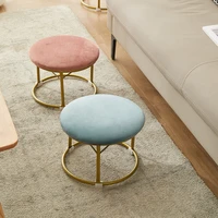 stool household small bench low stool creative living room sofa stool light luxury shoes changing stool round stool