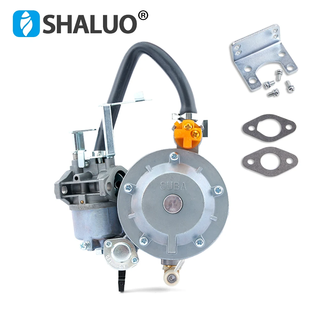 

1KW 154F GT241 Gasoline Generator Set LPG Carburetor Dual Fuel NG Conversion Kit Replacement Parts P15A-LPG
