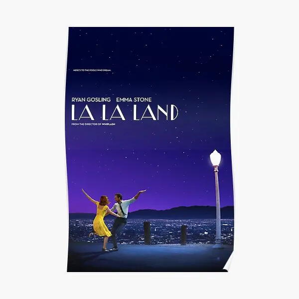 

Настенный плакат La Land с забавной росписью, художественное украшение, современный винтажный декор, домашняя живопись, комната, картина без рамки