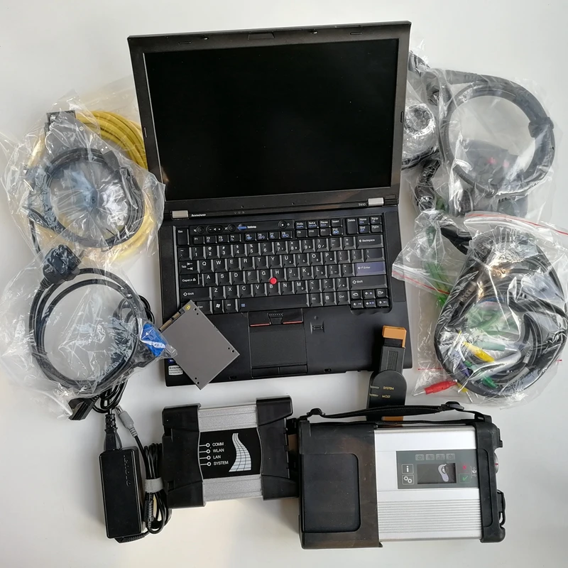 2в1 Icom Next MB Star C5 SD Программное обеспечение в 1 ТБ SSD Установленный хорошо ноутбук T410