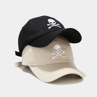 cool men women skull print sunshade baseball cap snapback summer outdoor sports sunscreen hip hop adjustable cotton hats