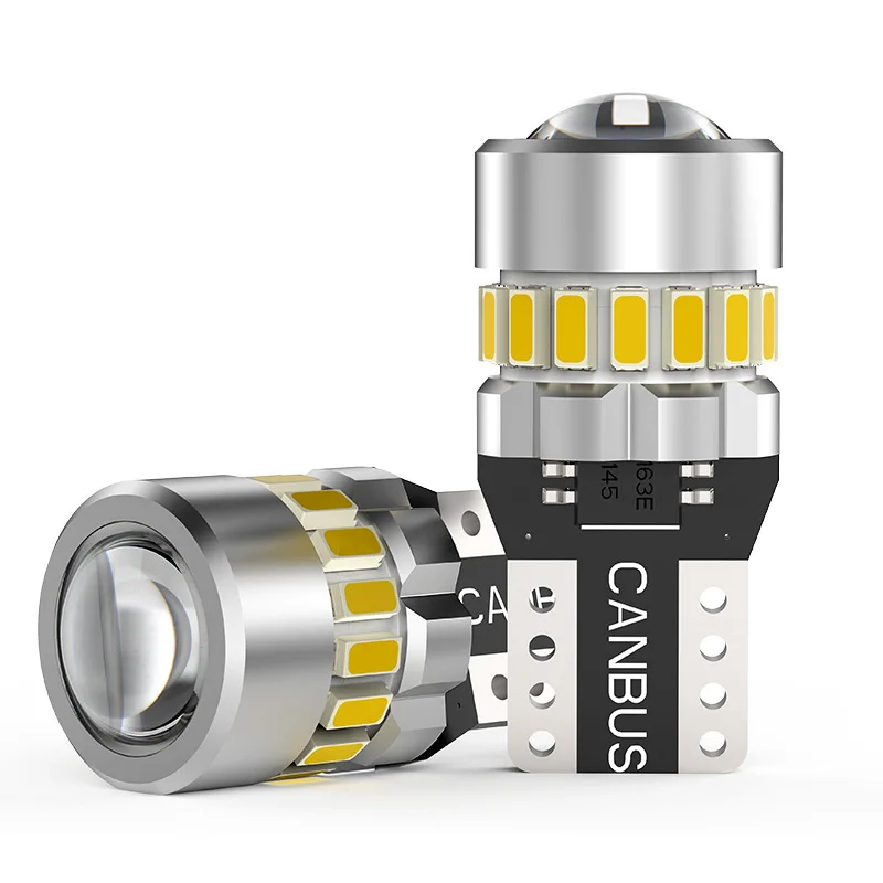 

T10 W5W Светодиодный Canbus No Error 194 168 Лампа 5W5 5 Вт 12 В 1000LM Супер яркий салон автомобиля Боковой фонарь Лампа номерного знака Авто