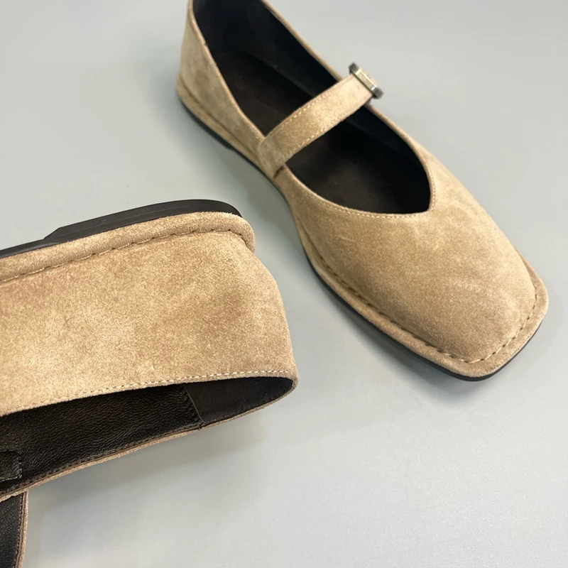 Винтажные Лоферы Maxdutti из воловьей кожи без шнуровки женская обувь