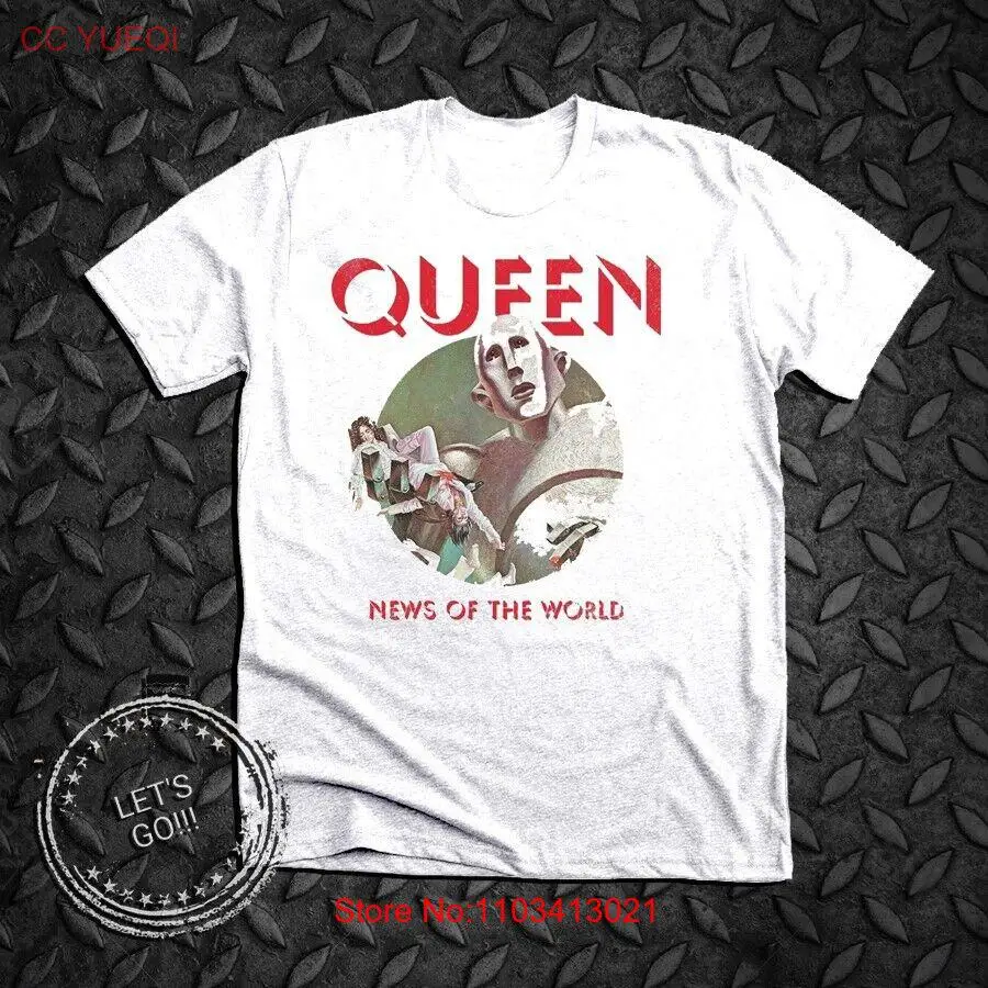 Футболка унисекс с сублимационной печатью QUEEN - NEWS OF THE WORLD