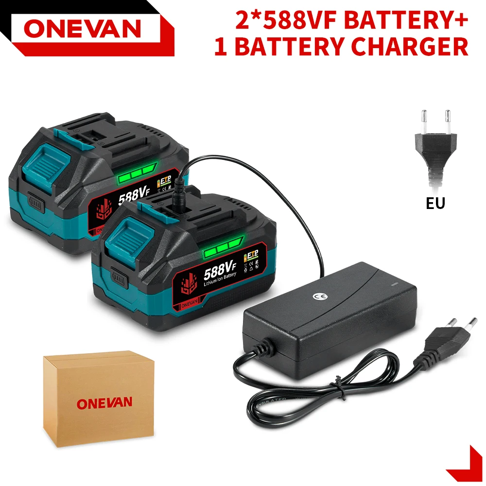 

ONEVAN 588VF 22900 мАч литий-ионная батарея для Makita 18 В