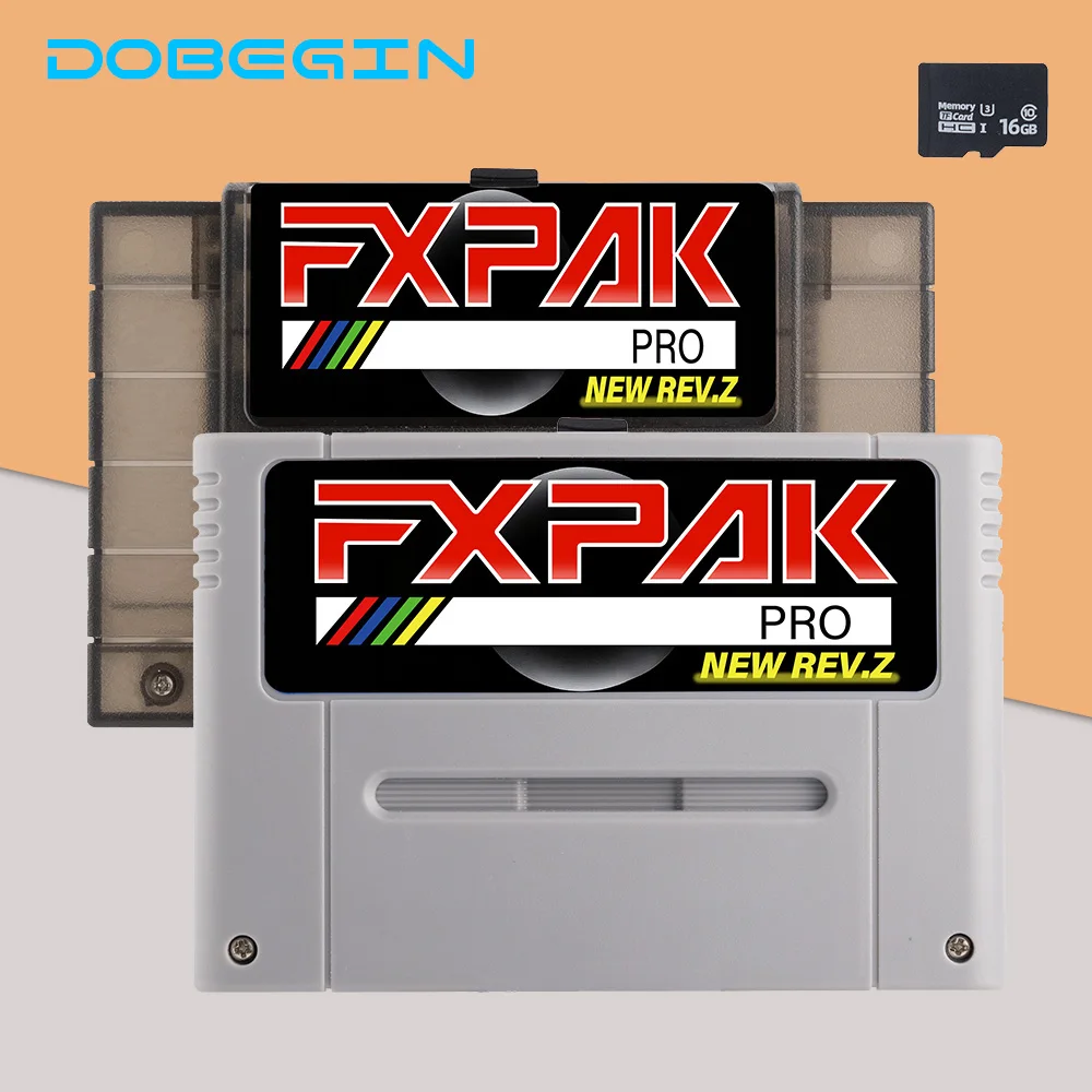Фото FXPAK Pro Rev.Z версия для SD2 Game 5000 в 1 для картриджей SNES SA1 RPG, поддержка RPG для 16-битных игровых консолей SFC JP/EU/US №2