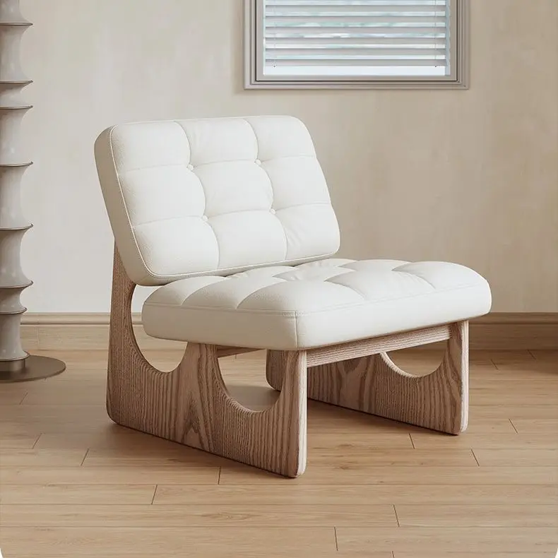 

Modern minimalist person sofa chair Nordic Internet celebrity small apartment lazy leisure chair expression wabi-sabi second-han