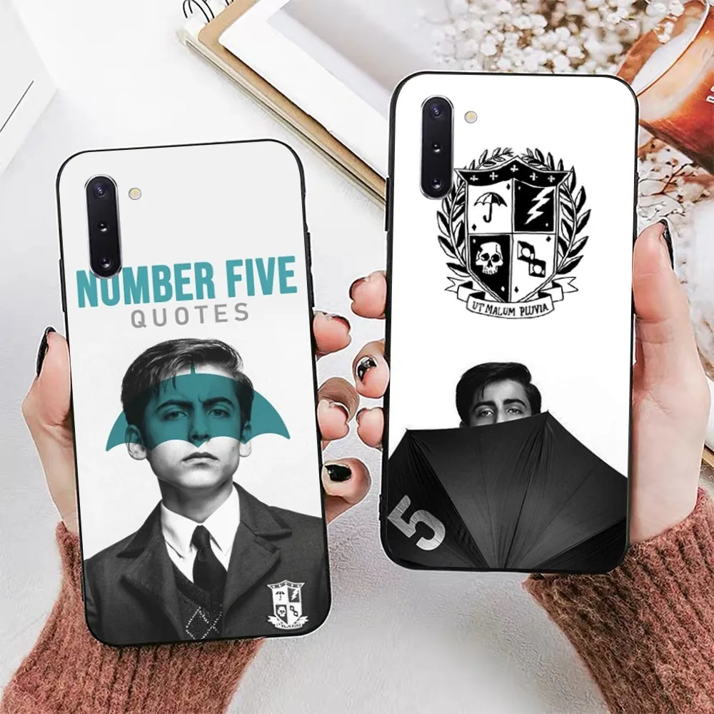 Number Five Aidan Gallagher Phone Case For Samsung Note 8 9 10 20 pro plus lite M 11 30 21 31 51 A 22 42 02 03