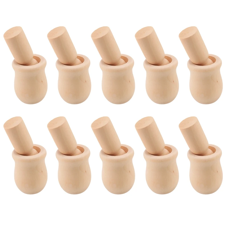 

Деревянные колышки для детей, игрушки Монтессори, набор из 10