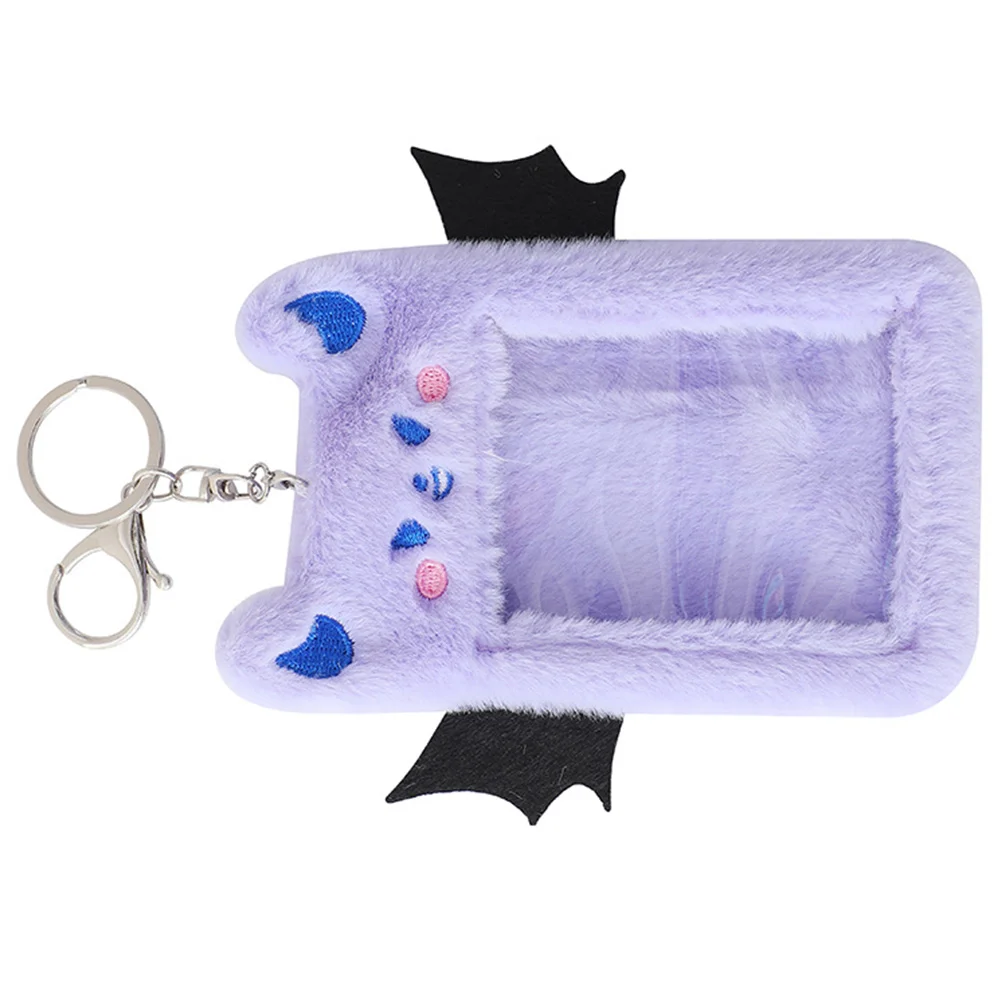 Защитная пленка для карточек плюшевый держатель открыток многоразовый брелок